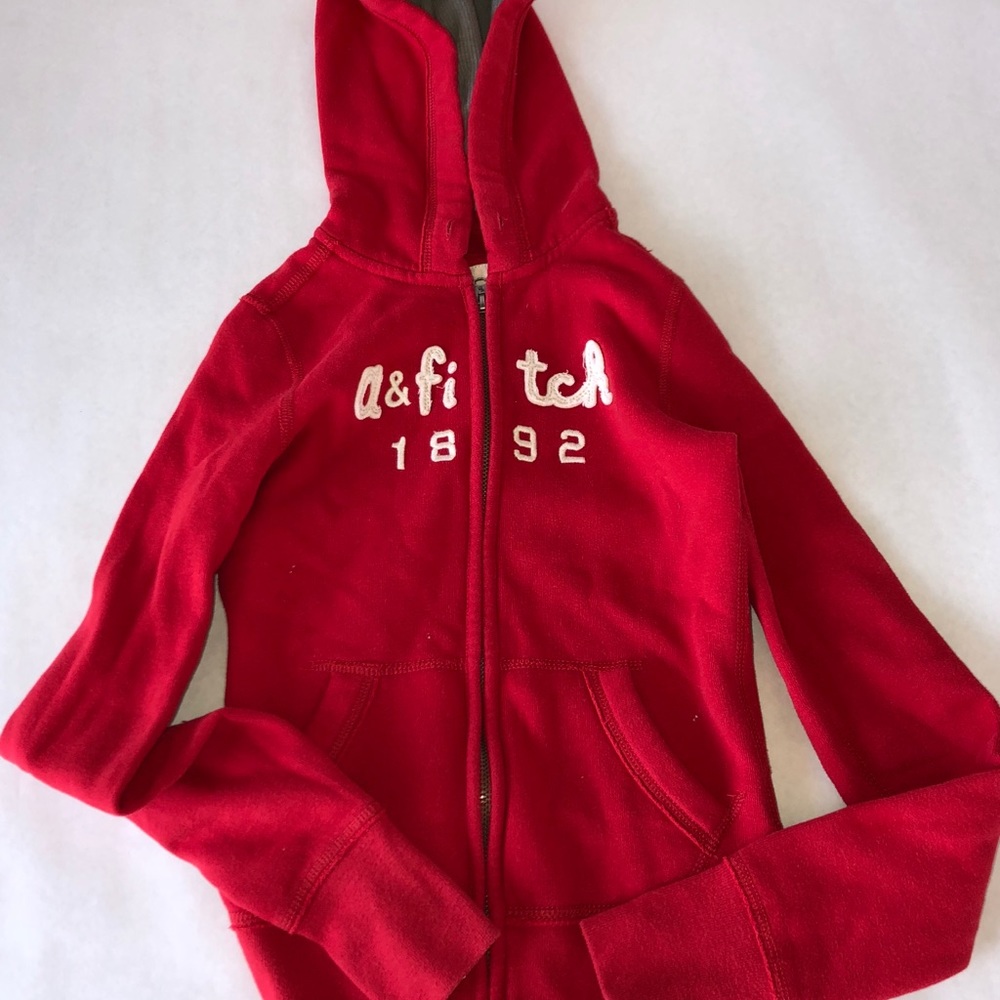 Small Red Abercrombie Kids Sweatshirt
